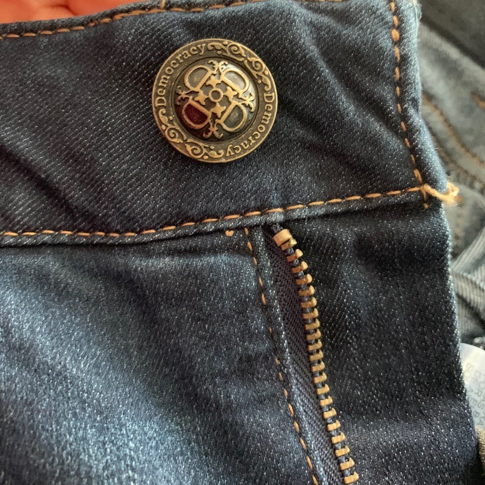 !!LAST CALL!!Democracy Indigo Straight Jeans Sz 12 - Picture 13 of 13